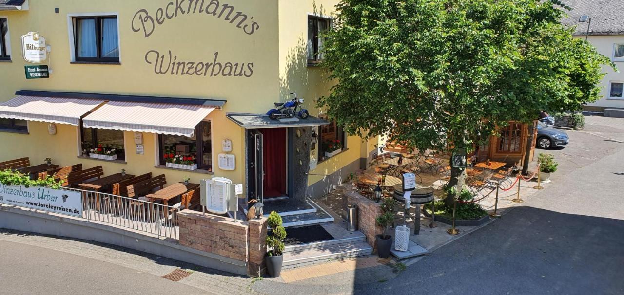 Hotel & Restaurant Beckmanns Winzerhaus Urbar  エクステリア 写真